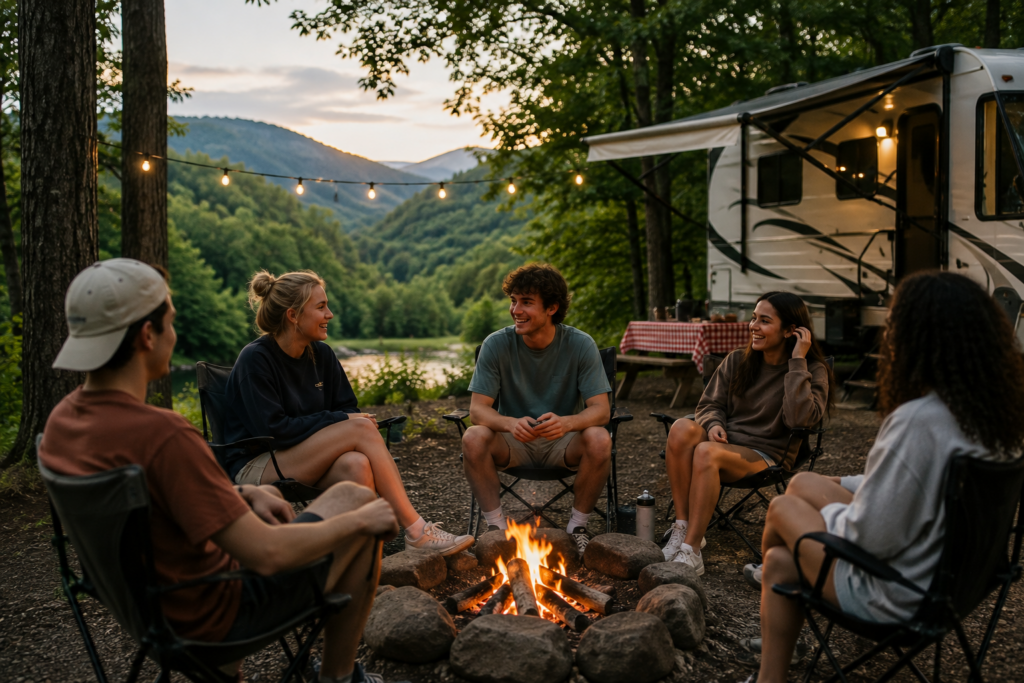 Gen Z camping trends